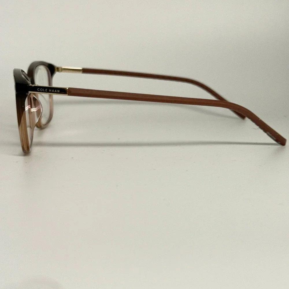 Cole Haan CH5030 206‎ Brown Ombre Square Eyeglasses Frames 53-17-135 Grand.OS